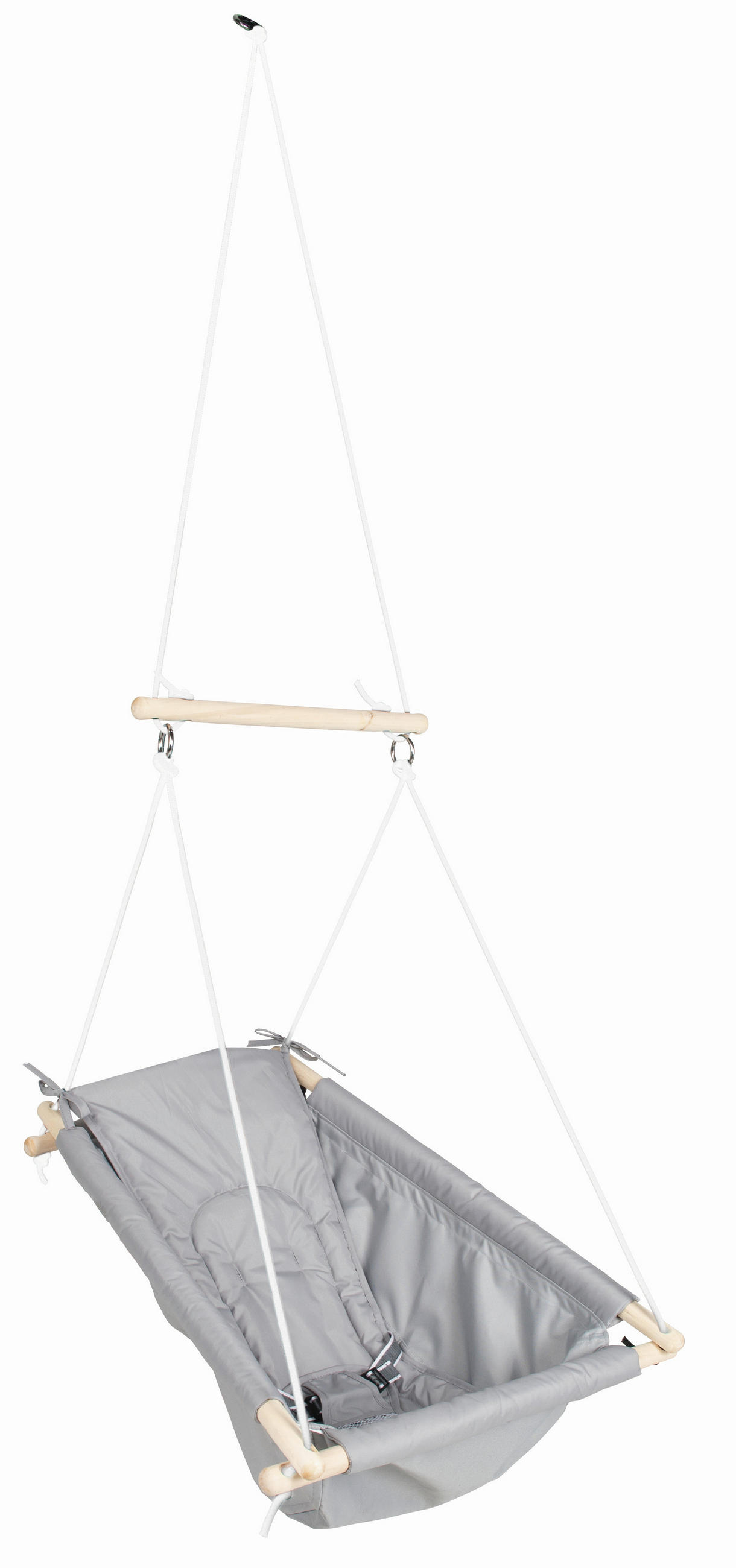 HÄNGESITZ - Taupe/Grau, Basics, Textil (61/28/76cm) - Roba