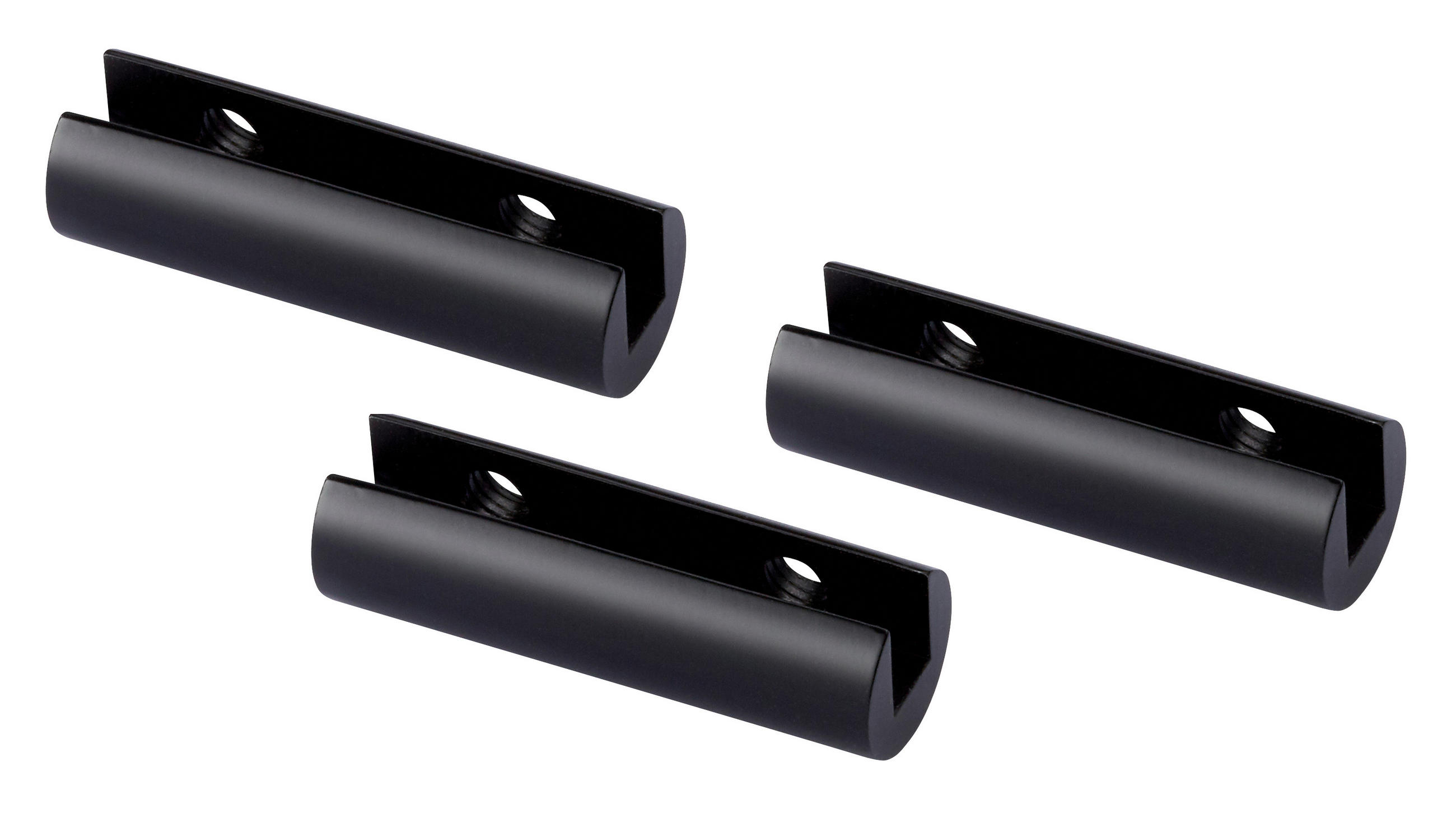 MÖBELGRIFF - Schwarz, Basics, Metall (4,5/1,5/1,5cm) - Sadena