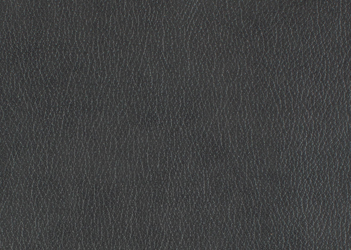SESSEL in Chenille, Struktur Echtleder Anthrazit  - Anthrazit/Schwarz, Design, Leder/Textil (80/97/89cm) - Schöner Wohnen