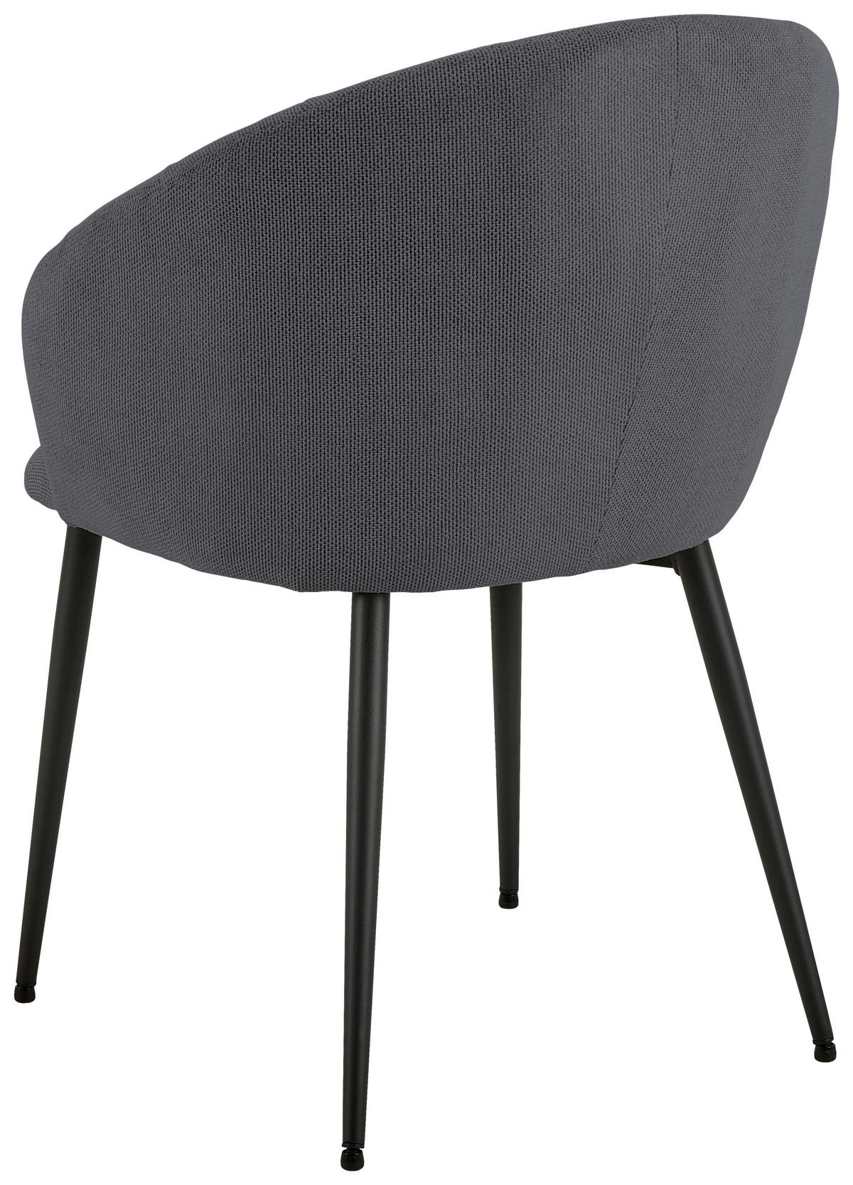 ŽIDLE S PODRUČKAMI, šedá, černá - šedá/černá, Design, kov/textil (62/80/57cm) - MID.YOU