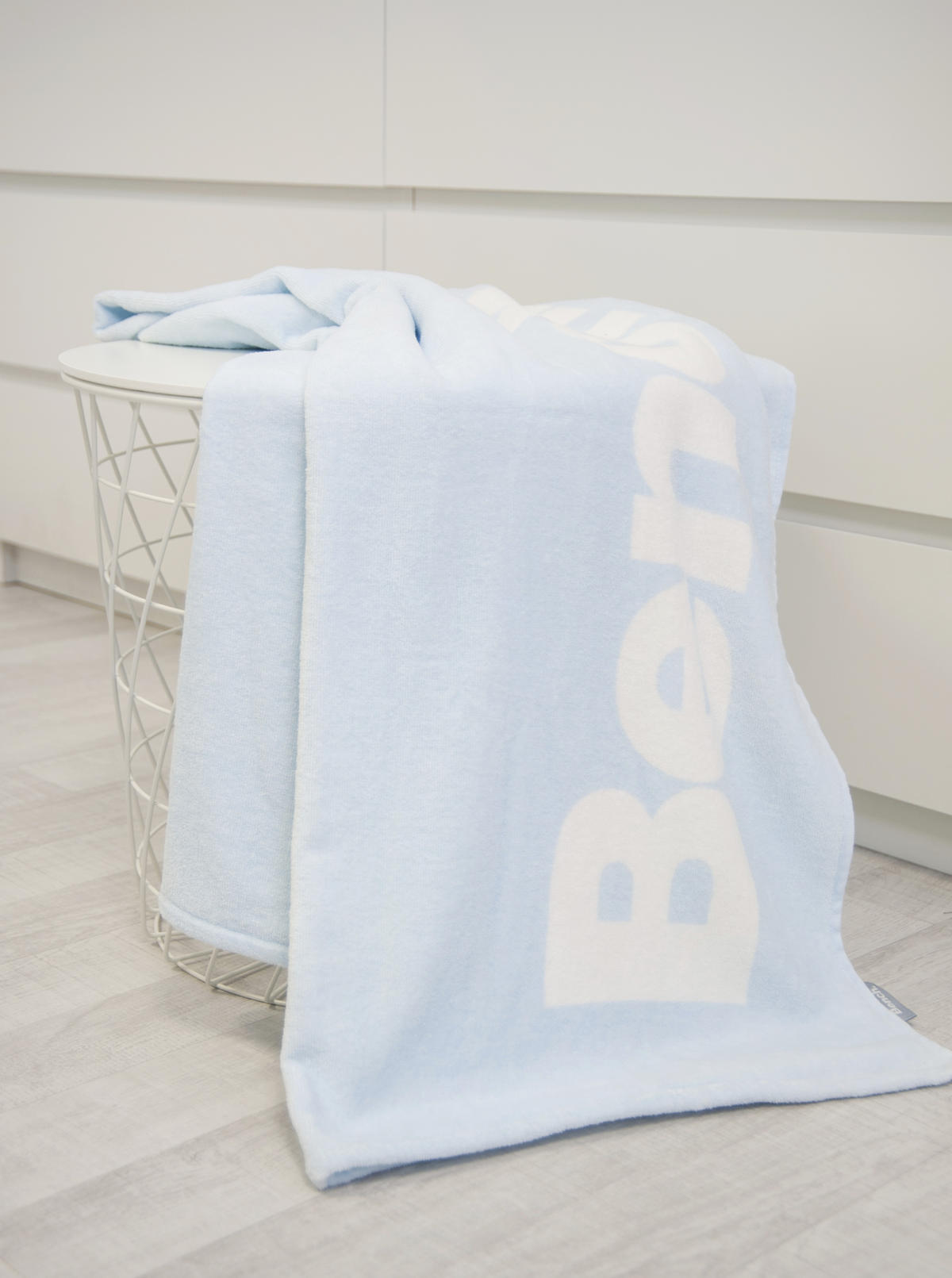 STRANDTUCH Blau, Weiß 80/180 cm  - Blau/Weiß, KONVENTIONELL, Textil (80/180cm) - Bench