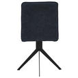STUHL  in Stahl Webstoff Metall, Textil  - Schwarz, Design, Textil/Metall (46,5/87/64cm) - Voleo