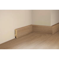 SOCKELLEISTE, Eiche Champagne  - Basics, Holz (240/5/1,6cm) - Tilo