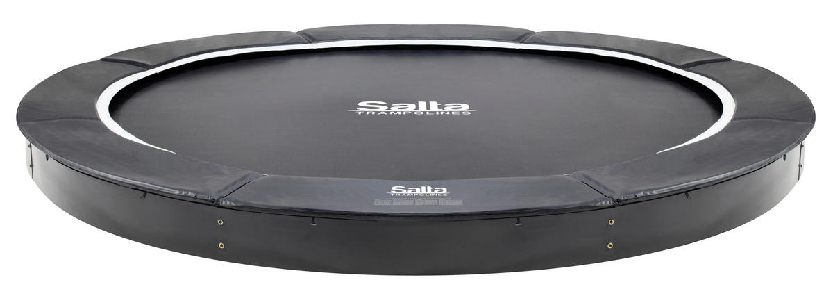 BODENTRAMPOLIN SALTA 5066A  - Schwarz, Trend, Metall (396cm) - Salta