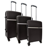 SET VALIZE DE CĂLĂTORIE - negru, Design, plastic (75,5/49,5/29cm) - Schneiders