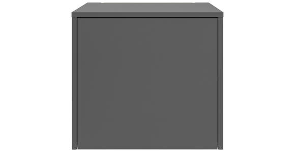 AUFSATZSCHRANK 67,5/58,2/67,5 cm - Anthrazit, Basics, Holzwerkstoff (67,5/58,2/67,5cm) - Xora