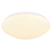 LED-DECKENLEUCHTE 38/11 cm   - Opal/Weiß, Basics, Kunststoff/Metall (38/11cm)