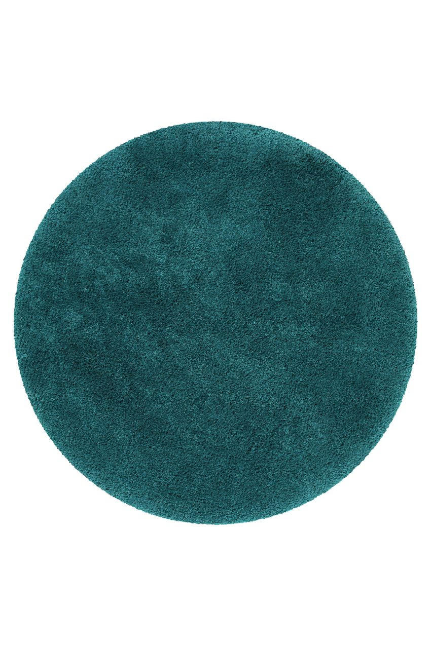 BADTEPPICH Grün, Petrol 90 cm  - Petrol/Grün, Basics, Kunststoff/Textil (90cm) - WECON HOME BASIC
