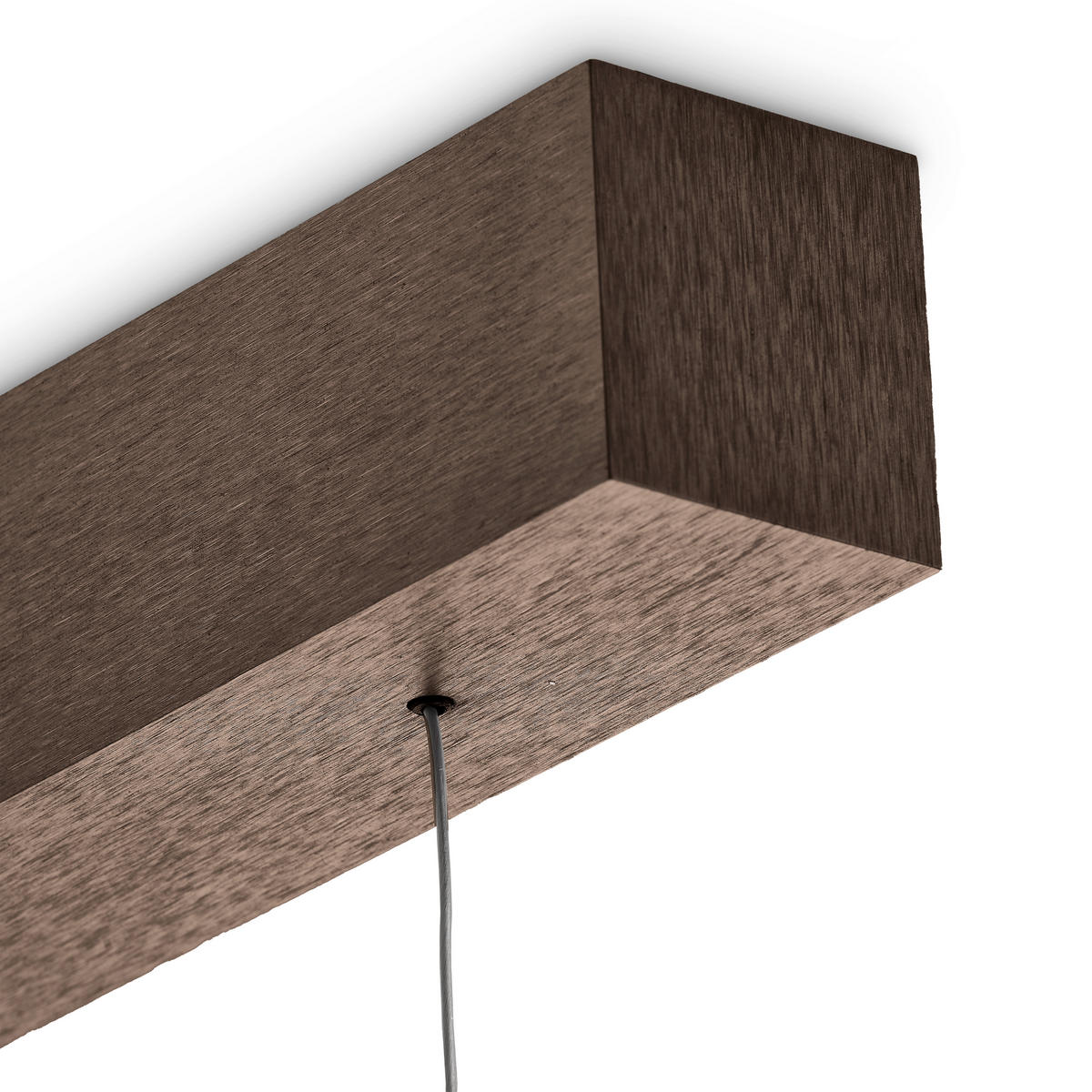 LED-HÄNGELEUCHTE Aera 143/180/9,5 cm  - Bronzefarben, Design, Metall (143/180/9,5cm) - Grossmann