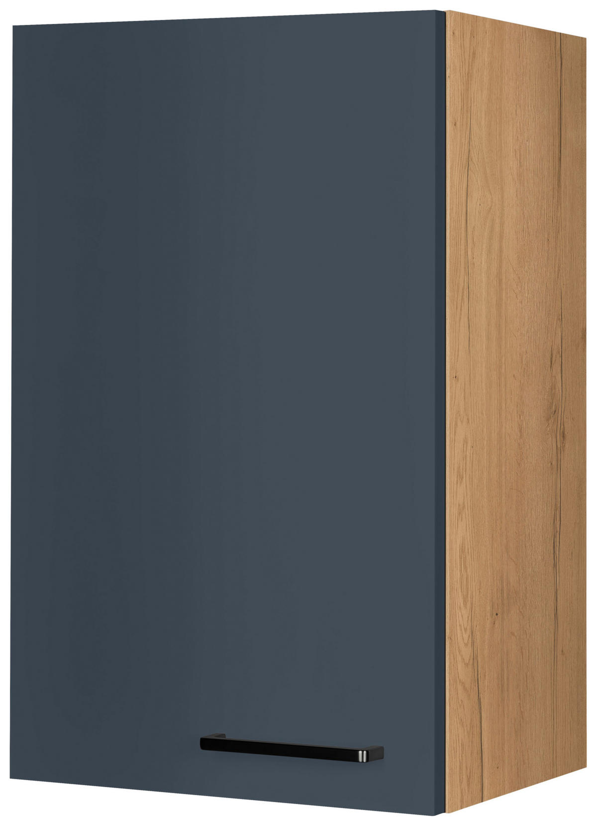 KÜCHENOBERSCHRANK 45/72/35 cm  in Blau, Eichefarben  - Blau/Eichefarben, MODERN, Holzwerkstoff/Metall (45/72/35cm) - Nobilia