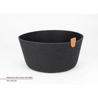 UNIVERZALNA KOŠARA   24/24/12 cm      - crna, Basics, tekstil (24/24/12cm) - Justinus