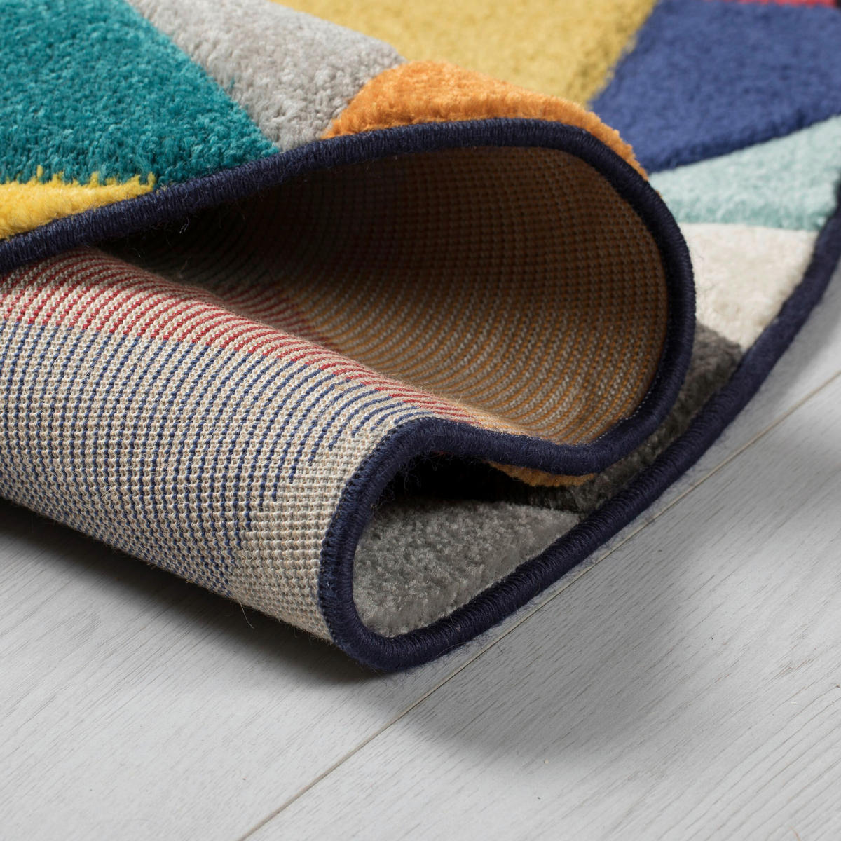 Teppich gewebt rechteckig cm Multicolor 170x120