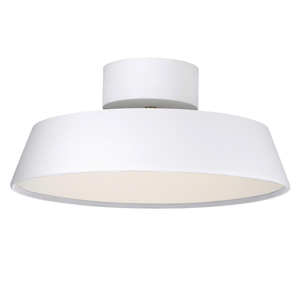 LED-DECKENLEUCHTE 30/12,8 cm   - Weiß, KONVENTIONELL, Metall (30/12,8cm) - Nordlux