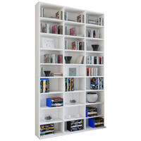 HYLLA i 102/183/18 (23) cm vit  - vit, Klassisk, trämaterial (102/183/18 (23)cm) - MID.YOU