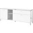 LOWBOARD 167/65/44 cm - Eichefarben/Silberfarben, Design, Holzwerkstoff/Metall (167/65/44cm) LOWBOARD 167/65/44 cm - Eichefarben/Silberfarben, Design, Holzwerkstoff/Metall (167/65/44cm)
