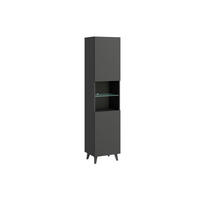 VITRINE  in Schwarz  - Schwarz, Design, Glas/Holzwerkstoff (40/170/31,5cm) - P & B