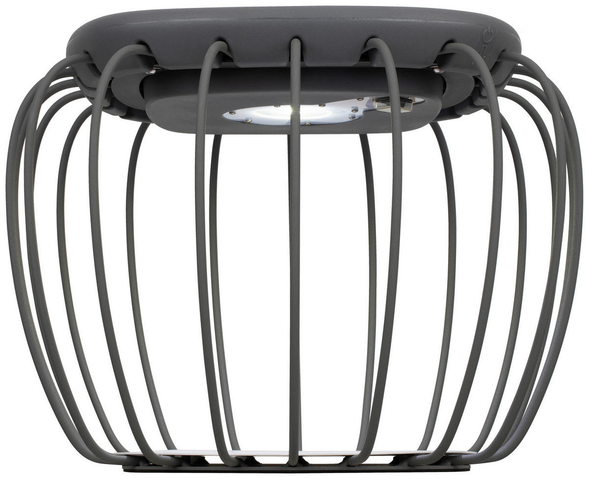 AUßENLEUCHTE 40/30 cm   - Grau, Trend, Kunststoff/Metall (40/30cm) - Novel