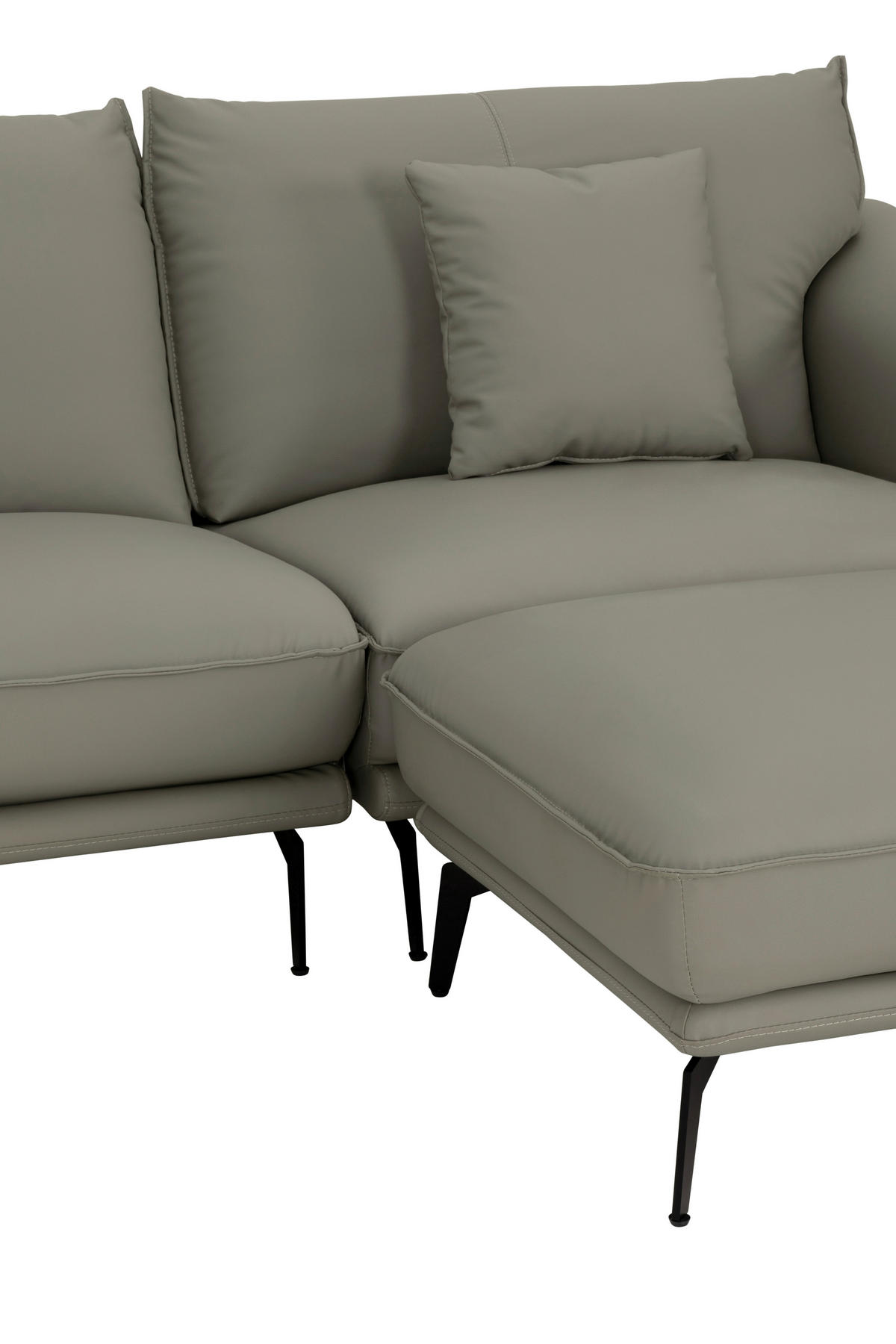 Sofa Couch 3-Sitzer mit Hocker Möbel UVP 1176€ shops