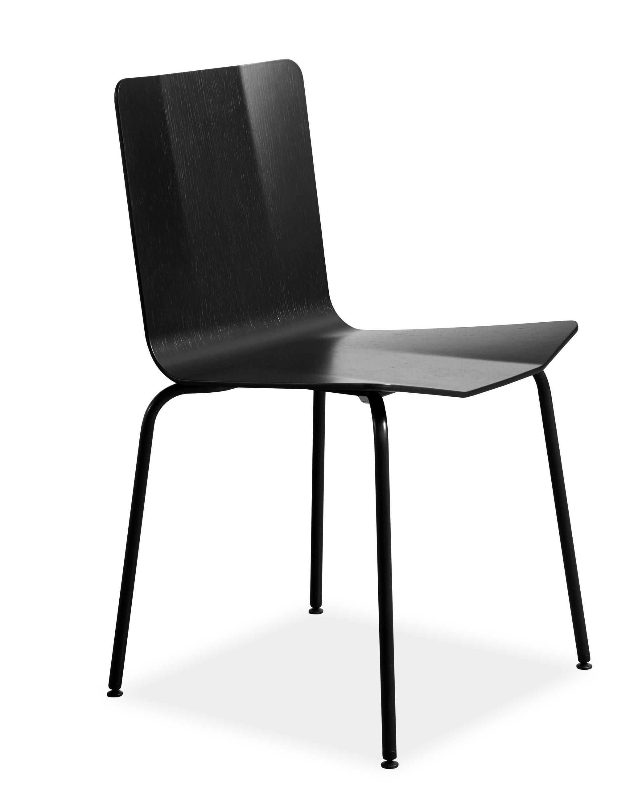 STOL stål  - svart, Design, metall/trä - Best Price