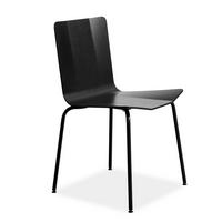 STOL stål  - svart, Design, metall/trä - Best Price