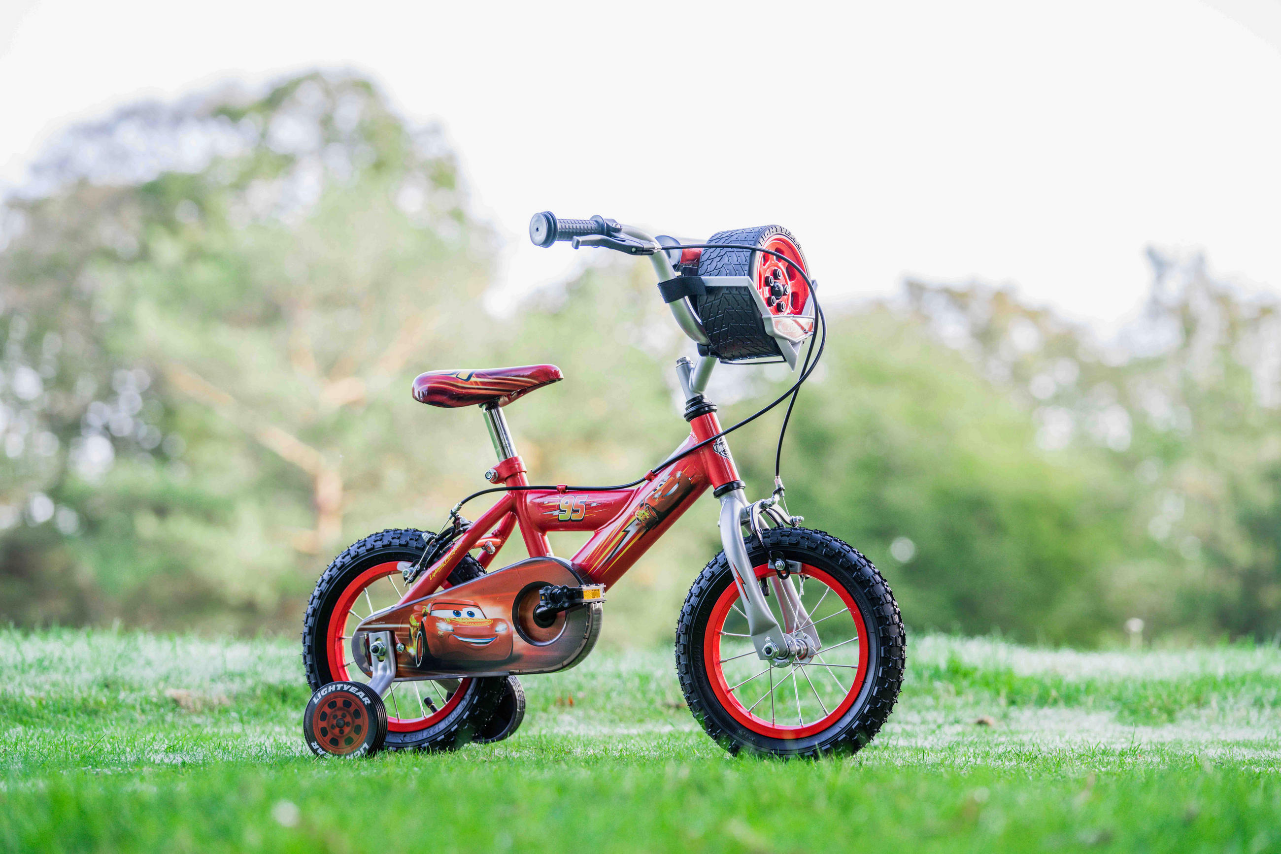 KINDERFAHRRAD 12 Zoll  - Basics, Metall (54/74/84cm)