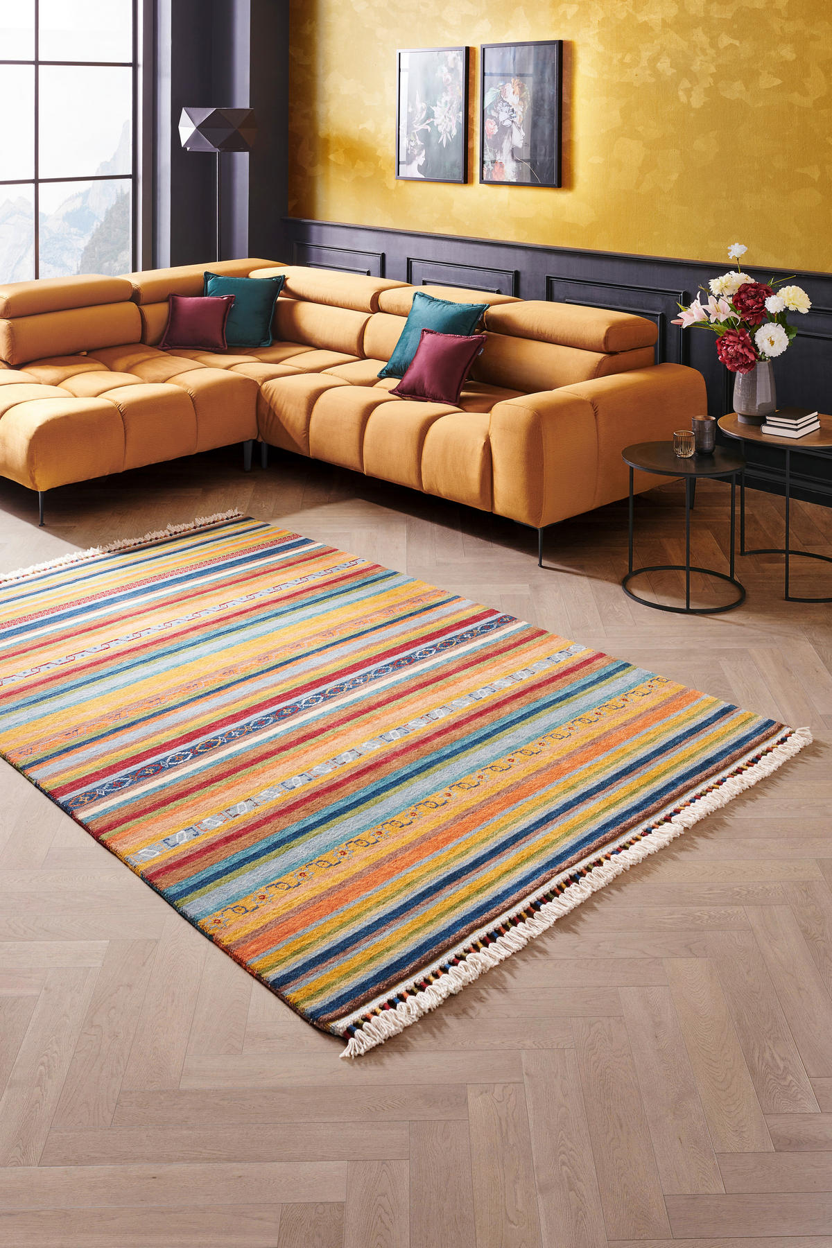 ORIENTÁLNY KOBEREC, 120/180 cm, viacfarebná - viacfarebná, Lifestyle, textil (120/180cm) - Cazaris