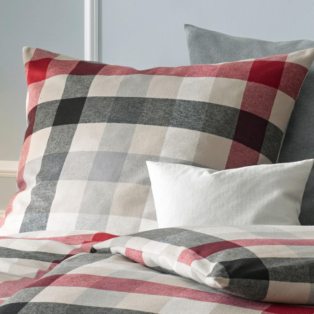 BETTWÄSCHE Lech Flanell 240/220 cm  - Multicolor, Design, Textil (240/220cm) - Fleuresse