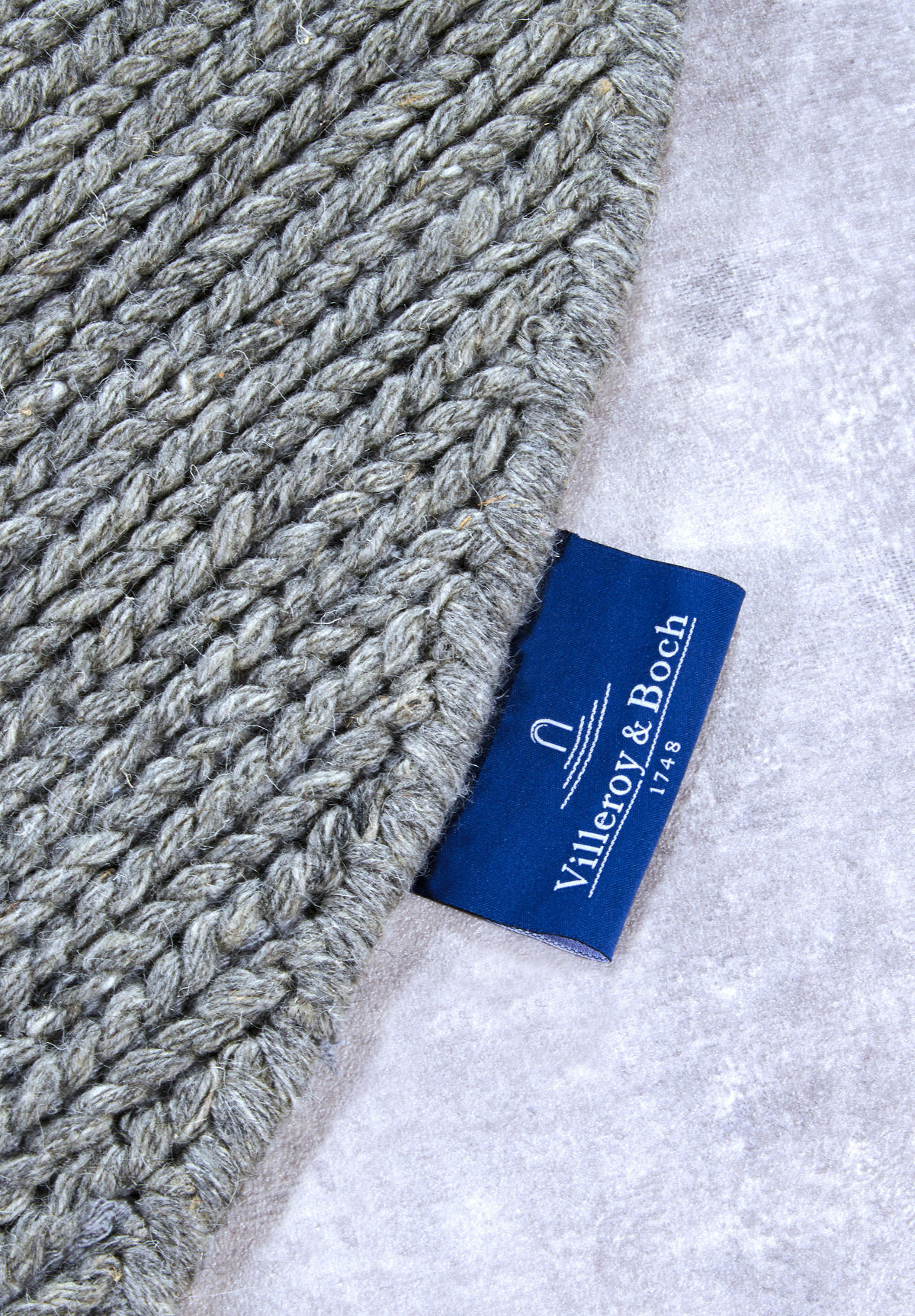 HANDWEBTEPPICH 160/230 cm Kollektion 1748 Grau, Hellgrau  - Hellgrau/Grau, Basics, Textil (160/230cm) - Villeroy & Boch