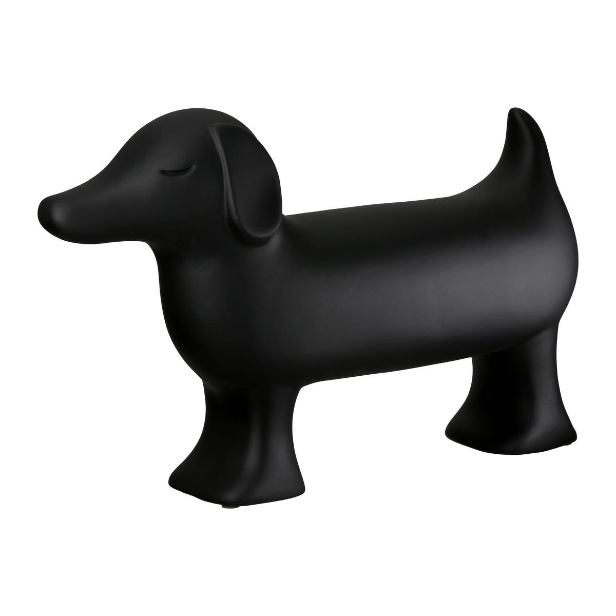 DEKOHUND - Schwarz/Weiß, Trend, Keramik (35/23/11cm) - Ambia Home