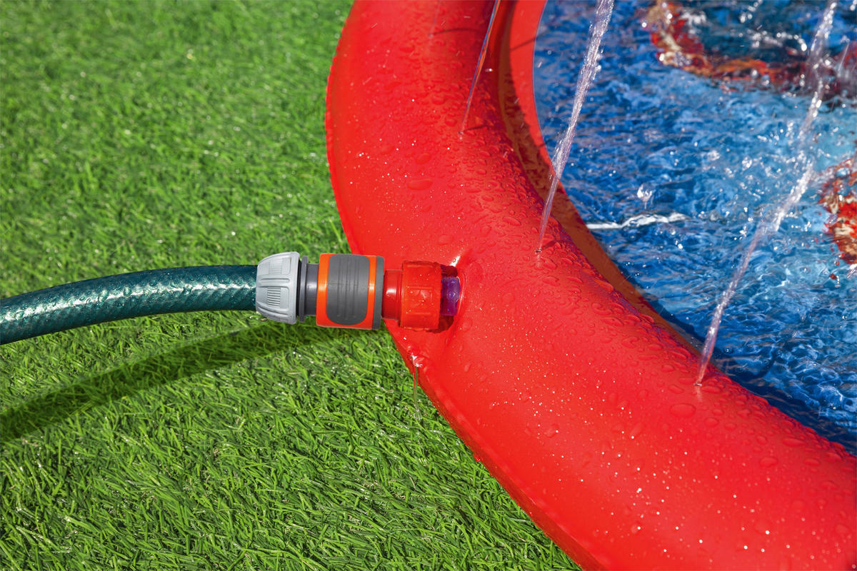 WASSERSPIELZEUG Rot, Multicolor  - Rot/Multicolor, KONVENTIONELL, Kunststoff (165cm) - Bestway
