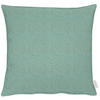KISSENHÜLLE Uni-Basic 49/49 cm  - Grau/Mintgrün, Basics, Textil (49/49cm) - Novel