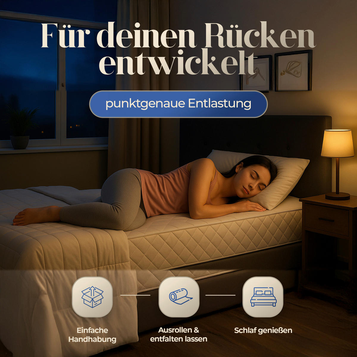 BOXSPRINGMATRATZE 80/200 cm, Höhe ca.: 35 cm,  - Weiß, Basics, Textil (80/200cm) - Chameo