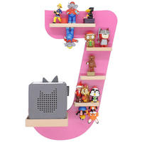 KINDERREGAL 32/47/19 cm  - Pink, MODERN, Holzwerkstoff (32/47/19cm) - MID.YOU