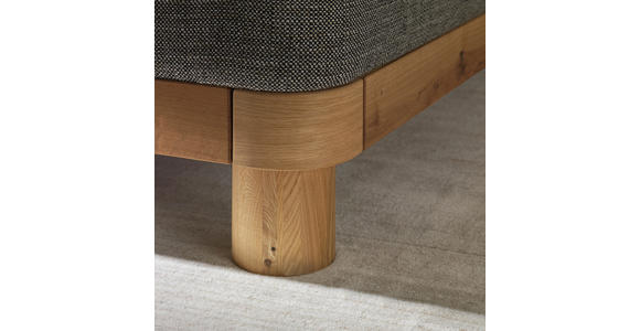 BOXSPRINGBETT 160/200 cm in Braun, Eichefarben - Eichefarben/Braun, Natur, Holz/Holzwerkstoff (160/200cm) - Valnatura