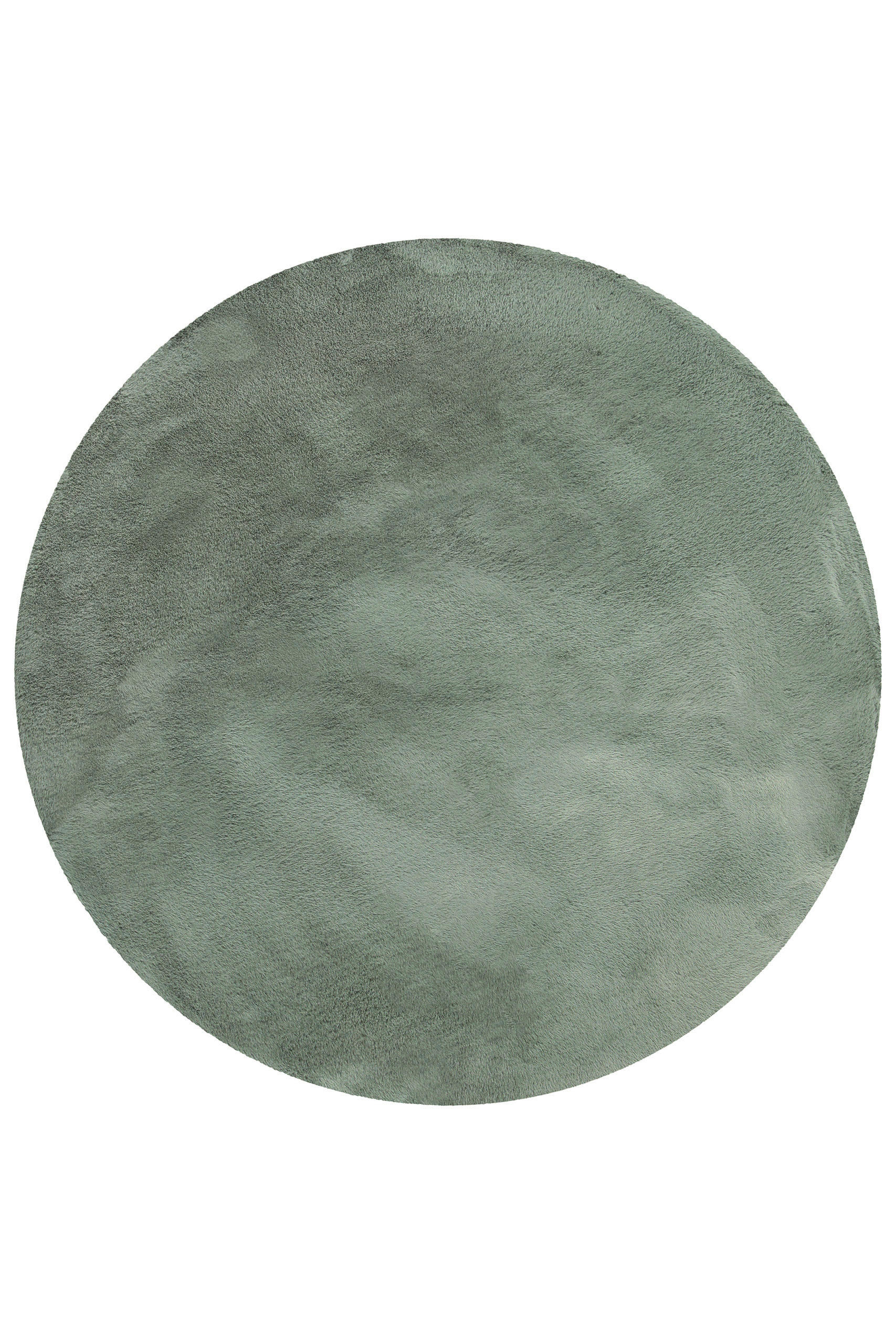 HOCHFLORTEPPICH 100/100 cm ESP-4377-12 Salbeigrün rund  - Salbeigrün, KONVENTIONELL, Textil (100/100cm) - Esprit