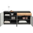 SIDEBOARD  in 180/85/42 cm  - Anthrazit, KONVENTIONELL, Holzwerkstoff (180/85/42cm) - Carryhome