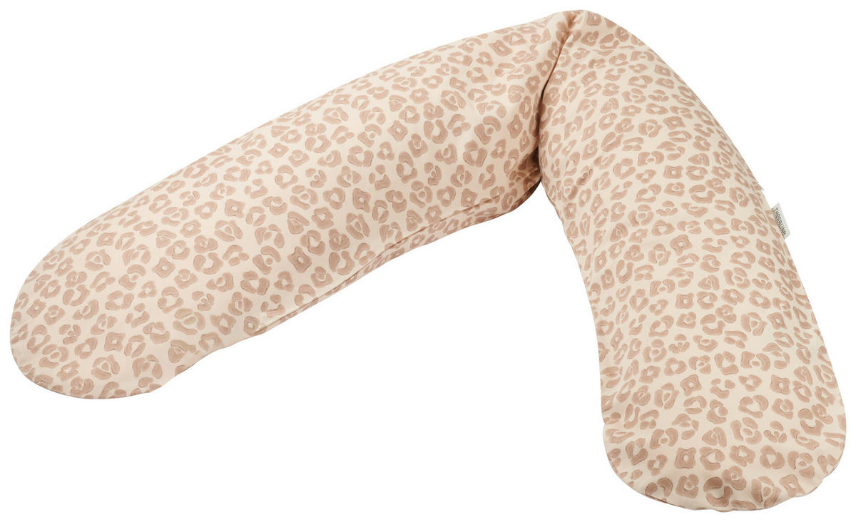 STILLKISSEN BAMBOO COLLECTION  190/40 cm  - Beigebraun, Basics, Textil (190/40cm) - Theraline