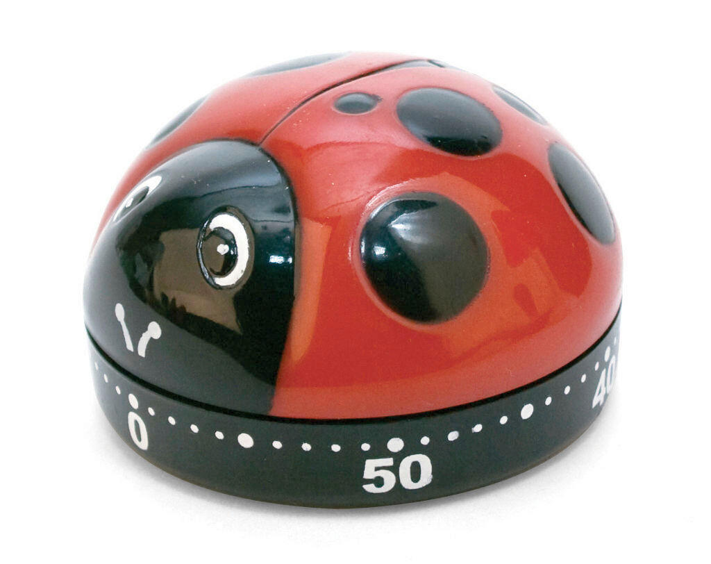 TAJMER ZA KRAĆE INTERVALE     5,7/4,5/4,5 cm     - višebojna, Konvencionalno, metal/plastika (5,7/4,5/4,5cm) - Kikkerland
