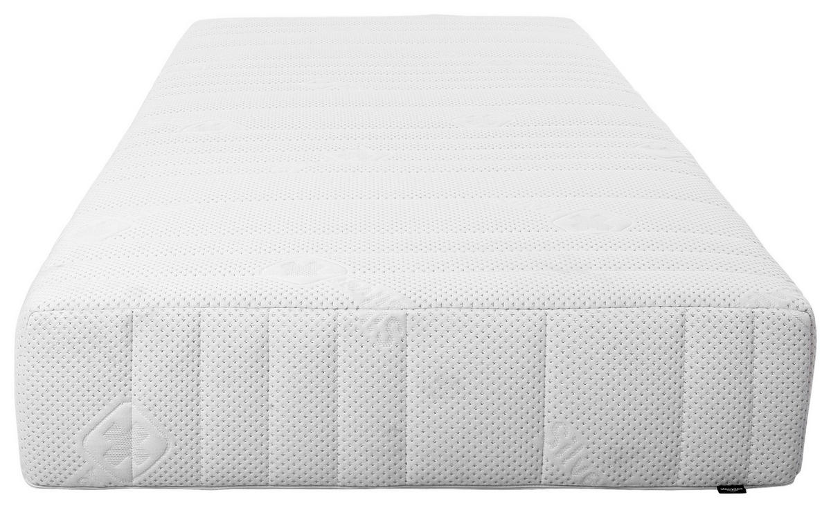 TASCHENFEDERKERNMATRATZE 140/200 cm Höhe ca. 23 cm 7 -Zonen - Weiß, Basics, Textil (140/200cm) - Livetastic
