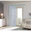 HOTOVÝ ZÁVĚS, průhledné, 140/245 cm - modrá, Basics, textil (140/245cm) - Esposa