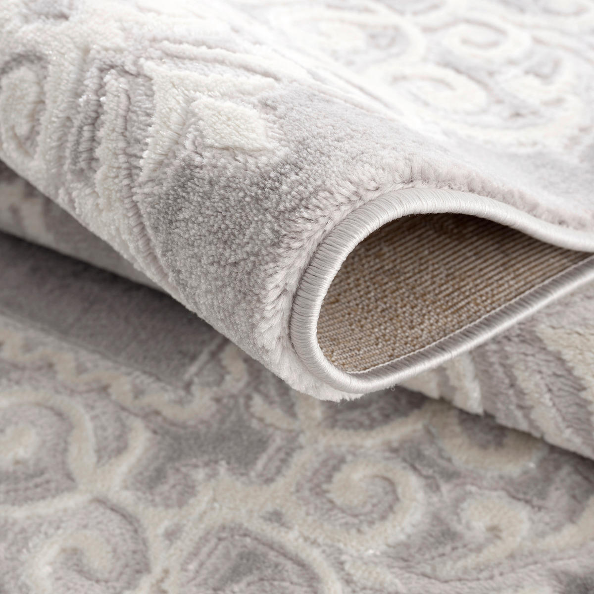 LÄUFER 80/300 cm Harmony  - Hellgrau, LIFESTYLE, Textil (80/300cm) - Novel