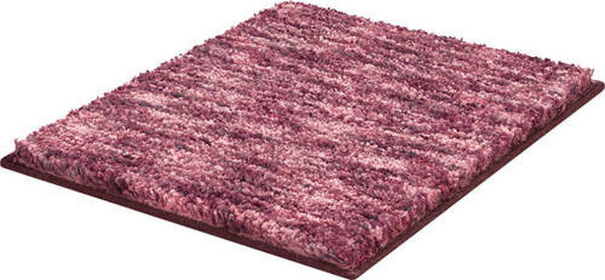 PŘEDLOŽKA K BIDETU, 50/60 cm - červená, Basics, textil/plast (50/60cm) - Grund