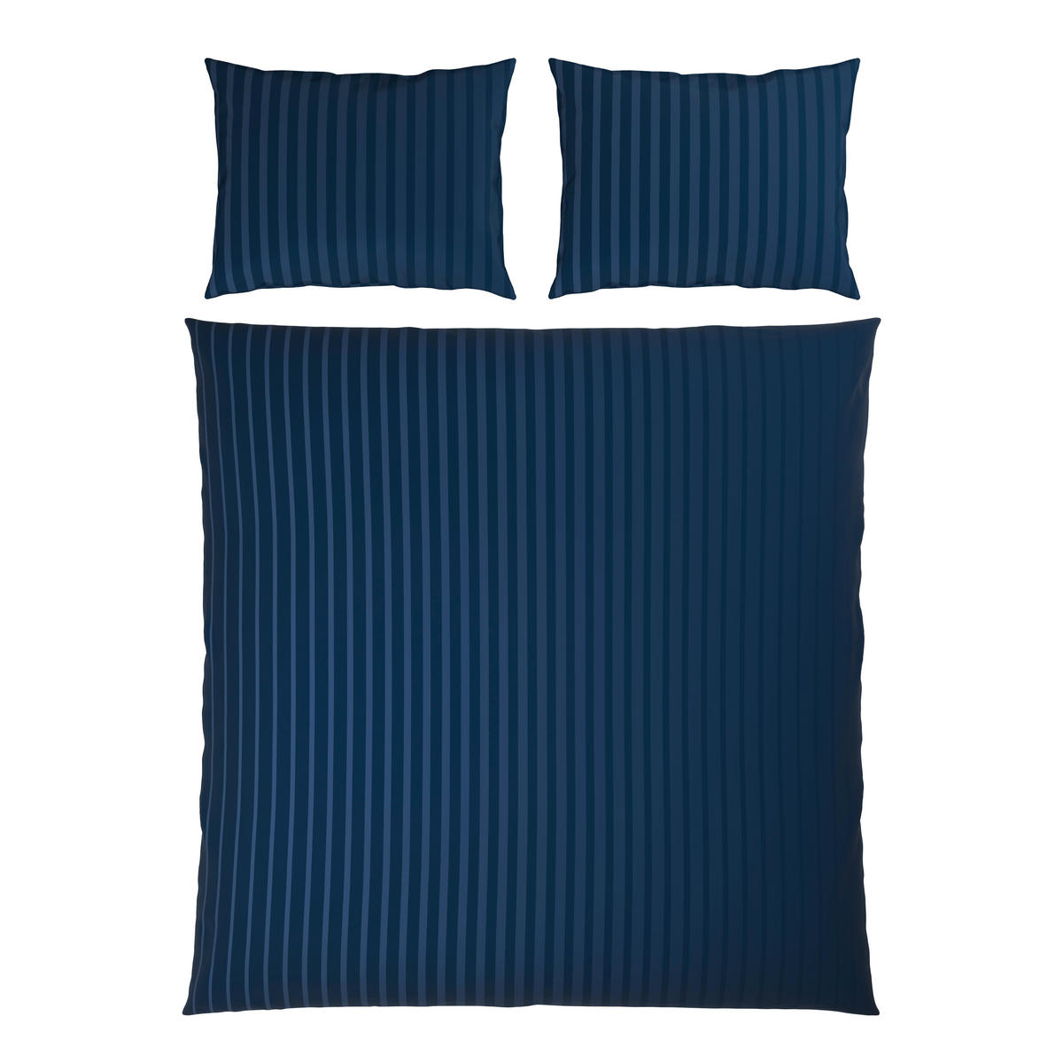 BETTWÄSCHE Satin 200/210 cm  - Dunkelblau, Textil (200/210cm) - Dieter Knoll
