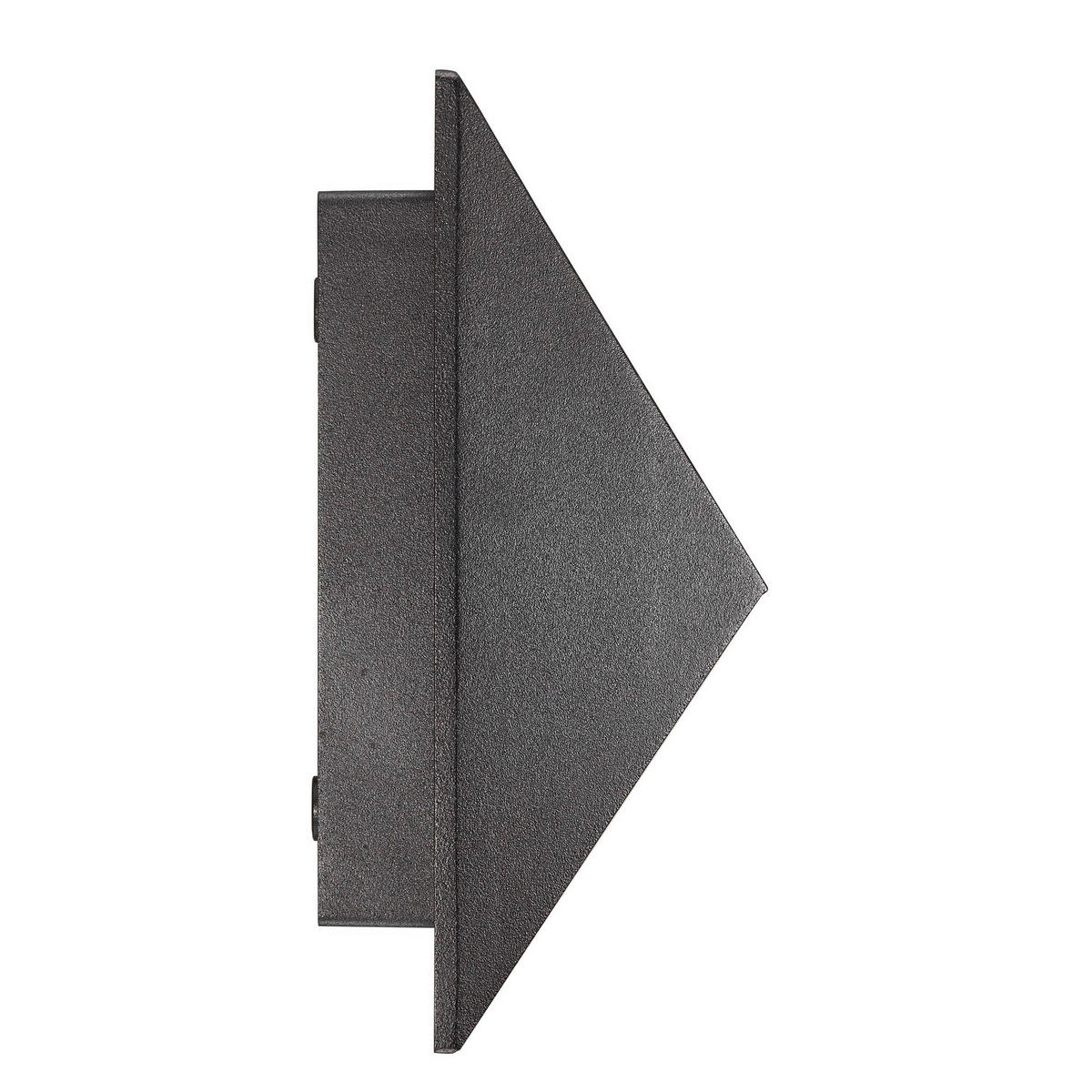 AUSSENWANDLEUCHTE Pontio 19/9/27 cm  - Schwarz, Design, Metall (19/9/27cm) - Nordlux