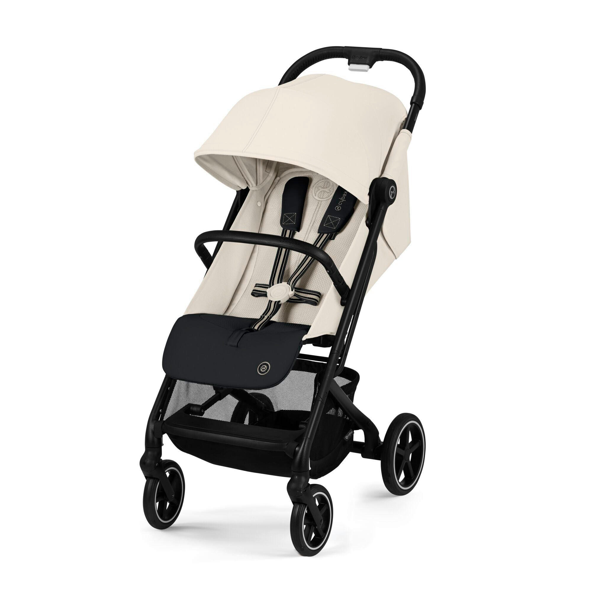 BUGGY Beezy  - Creme/Schwarz, Basics, Textil/Metall (29/65/10,1cm) - Cybex