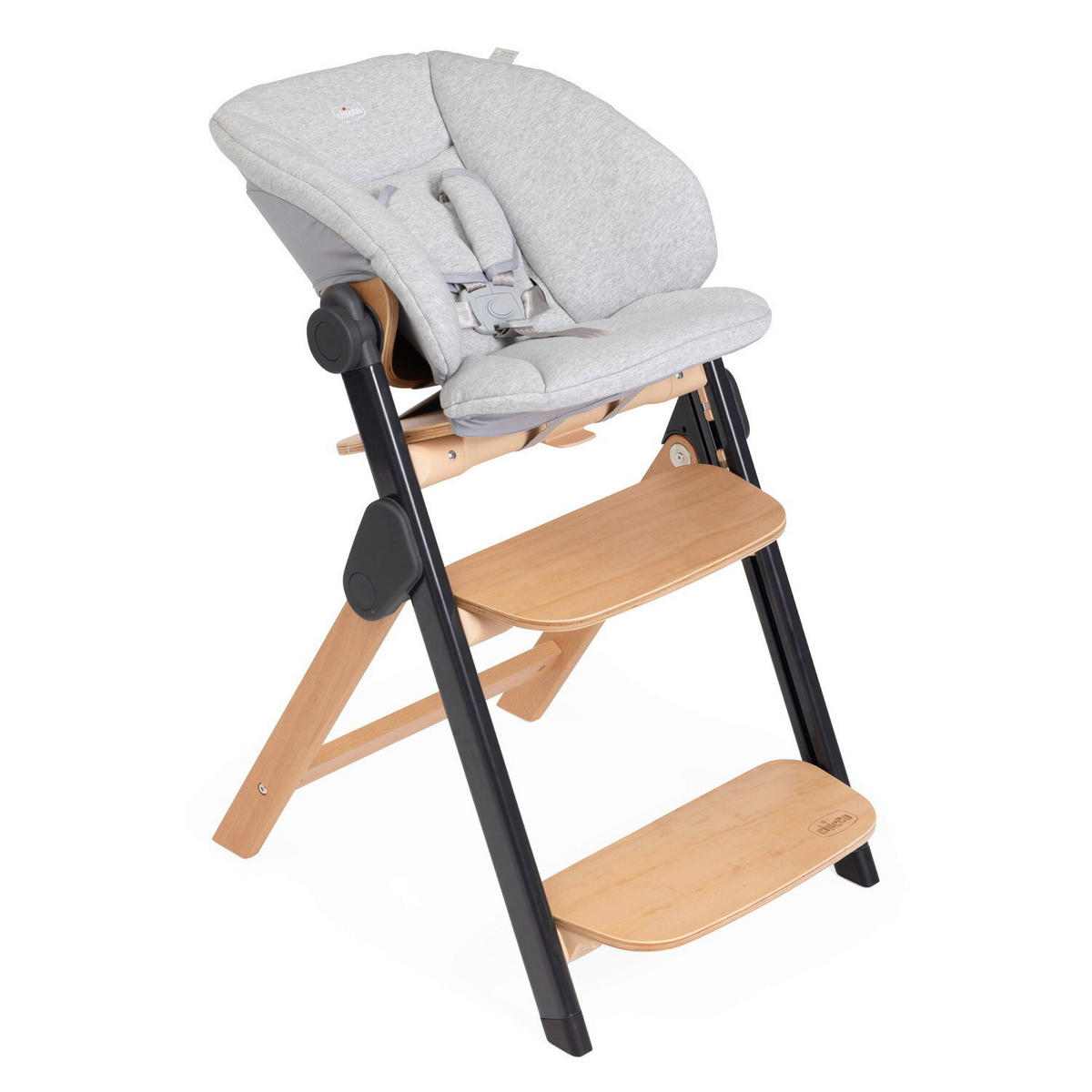 HOCHSTUHL Meraviglia  - Buchefarben/Schwarz, Basics, Holz/Kunststoff (44/63-83/55cm) - Chicco