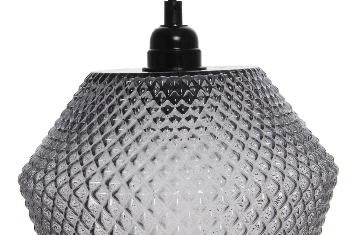 ZÁVĚSNÉ SVÍTIDLO,  22/27/22 cm - šedá, Trend, sklo (22/27/22cm) - P & B