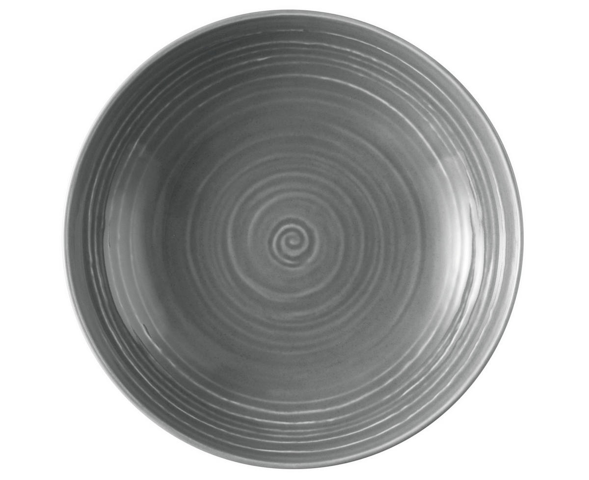 SUPPENTELLER Grau Porzellan Terra  - Grau, Basics, Keramik (21cm) - Seltmann Weiden