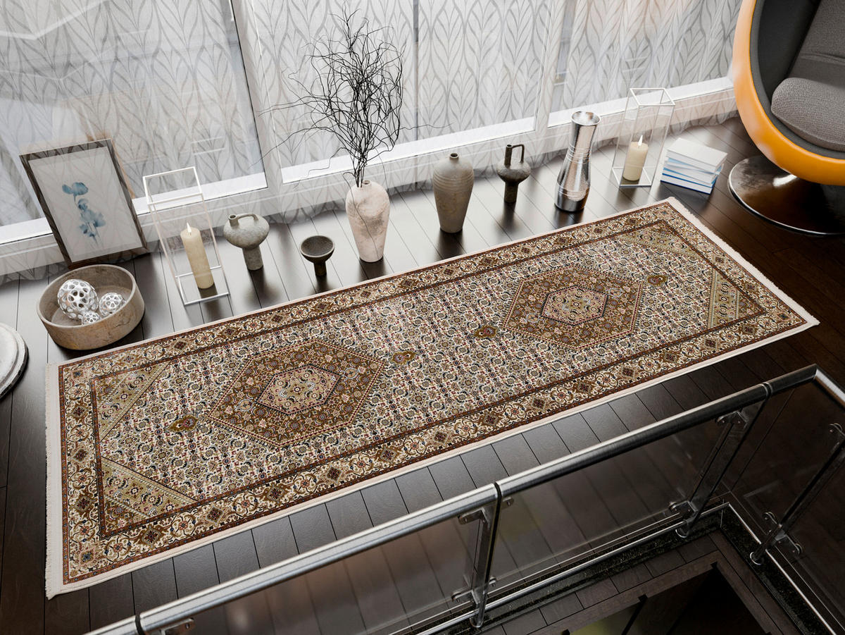 LÄUFER 80/250 cm  - Creme, Basics, Textil (80/250cm) - Novel