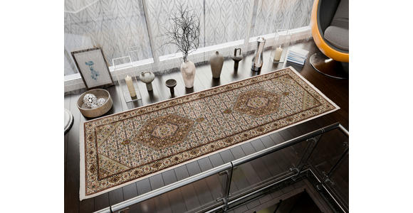 LÄUFER 80/250 cm Creme  - Creme, Basics, Textil (80/250cm) - Novel